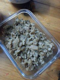自己做的梅菜肉饼