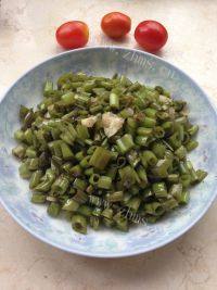 家常菜清炒空心菜梗