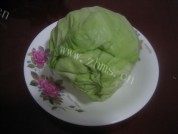 美味的甘蓝炒粉做法图解1)