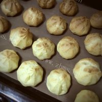 美味营养的奶油泡芙做法图解4)