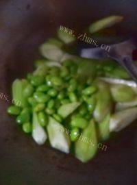 「手工美食」苏式丝瓜毛豆做法图解6)
