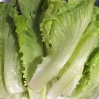 家常菜蒜蓉蚝油生菜做法图解2)
