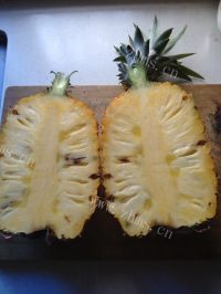 菠萝饭做法图解1)