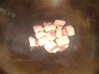 健康美食蒜苔炒肉做法图解3)