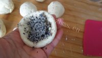 健康芝麻核桃馅桂花地瓜糕做法图解9)
