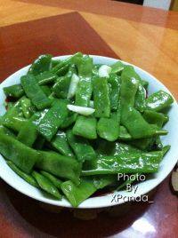 家常菜炒刀豆