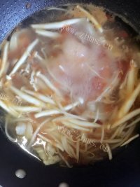 美味的泡菜锅做法图解5)