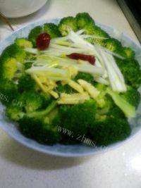 白灼西兰花做法图解4)
