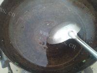 肉炒油菜做法图解2)