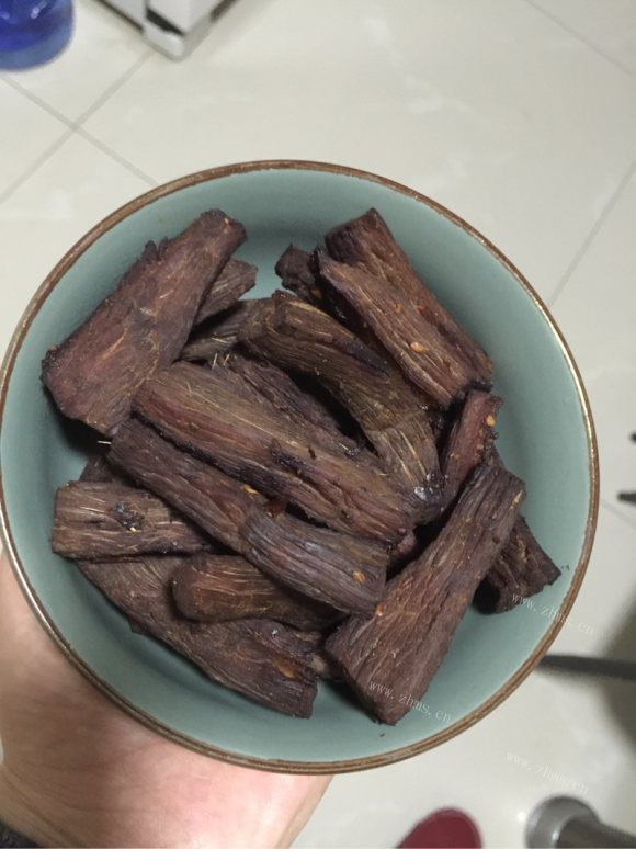 质嫩爽口的牛肉干