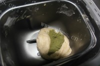 自制抹茶双色吐司做法图解14)