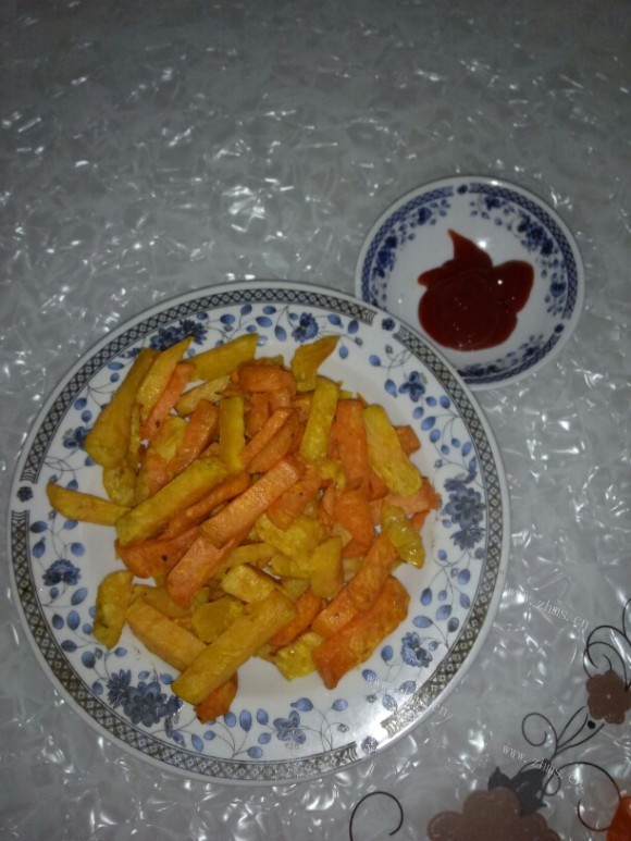 炸红薯条