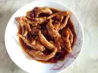 美味的香辣鸡爪