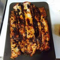 秘制豆豉辣酱烤排骨做法图解4)
