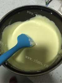 营养丰富的轻乳酪蛋糕做法图解8)