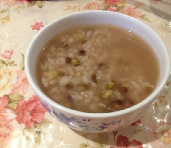 好吃的大米绿豆粥