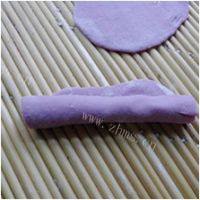 自制紫薯玫瑰花馒头的做法图解十一