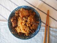 美味的香菇排骨焖饭