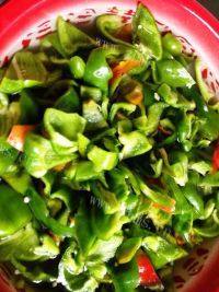 DIY-土豆片炒辣椒做法图解2)