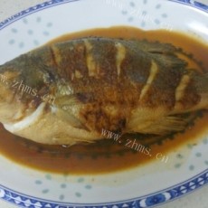 美味营养的红烧鲈鱼