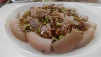 清淡厚切版蒜泥白肉做法图解7)
