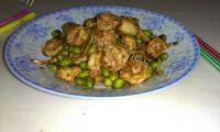 家常菜毛豆炒虾仁