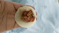 美味的鲜肉蒸饺做法图解6)