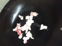 家常菜角瓜炒肉做法图解3)