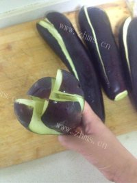 家常蒸茄子做法图解2)