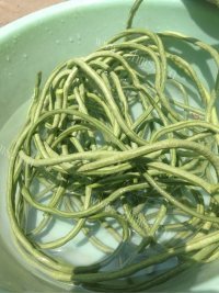 好吃的快速腌制酸豆角做法图解1)