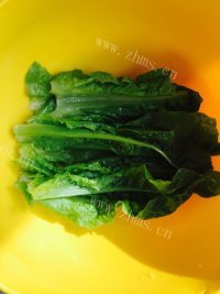 好喝的青菜瘦肉疙瘩粥做法图解1)