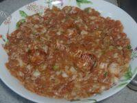 美味的肉饼蒸蛋做法图解4)