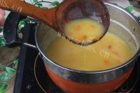 美味的燕麦南瓜粥做法图解6)
