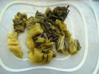 家常菜酸菜肉片做法图解3)