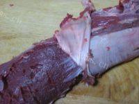 家常菜彩椒牛肉做法图解2)