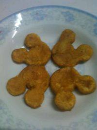 自己做的南瓜饼