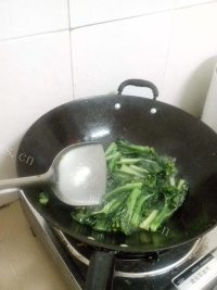 家常菜白灼青菜做法图解4)