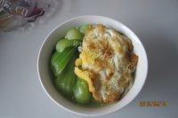 自己做的油菜鸡蛋面