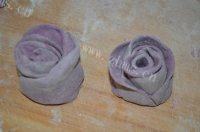 「DIY美食」紫薯玫瑰馒头的做法图解十