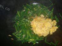 家常菜韭苔炒鸡蛋