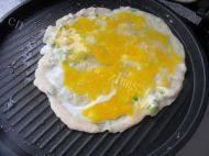 鸡蛋面饼做法图解5)