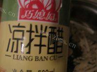 家常菜黄瓜拌豆腐皮做法图解6)