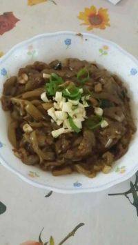 家常菜酱香茄条