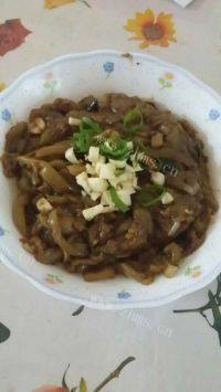 家常菜酱香茄条