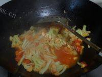 家常菜番茄菜花做法图解13)