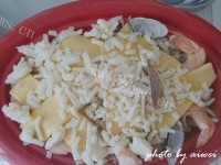 美味的海鲜焗饭做法图解14)
