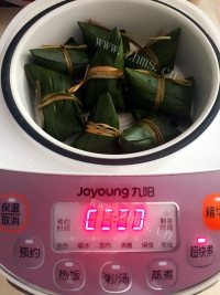 清新的柠味水晶粽做法图解8)
