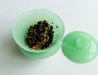 好喝易做的桂花乌龙茶做法图解4)