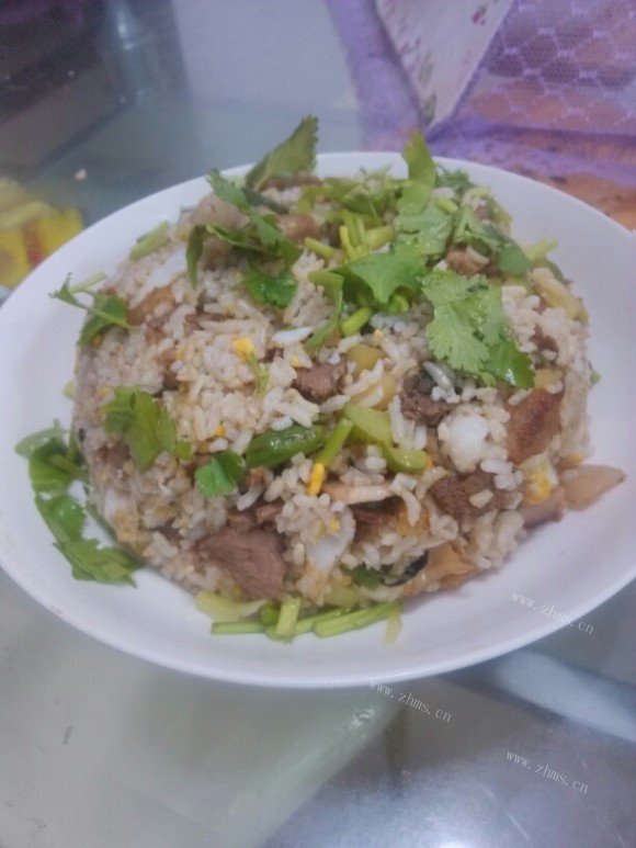 鹅肉炒饭