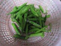 下酒菜盐水豌豆做法图解1)